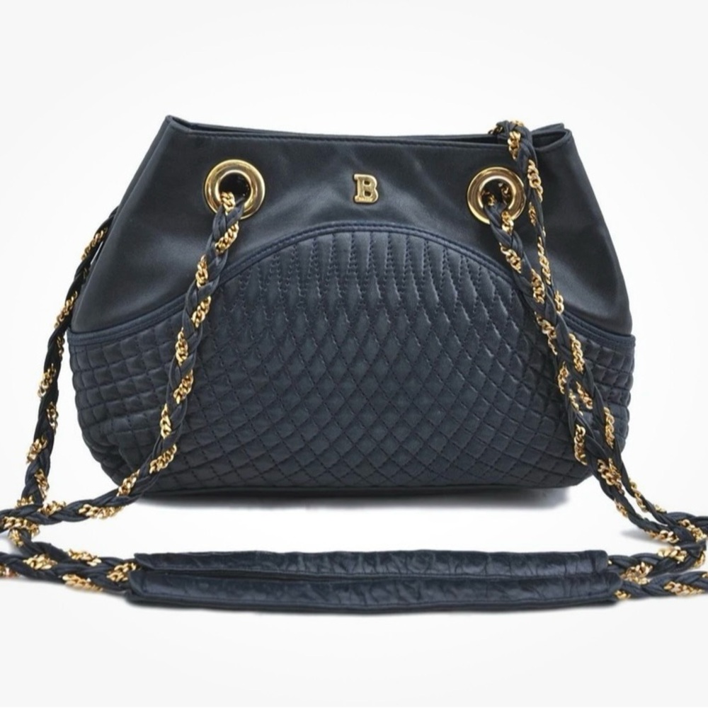 Blue Bally Quilted Women's Bag